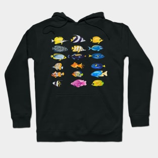 Tropical Fish Ocean Animal Hoodie